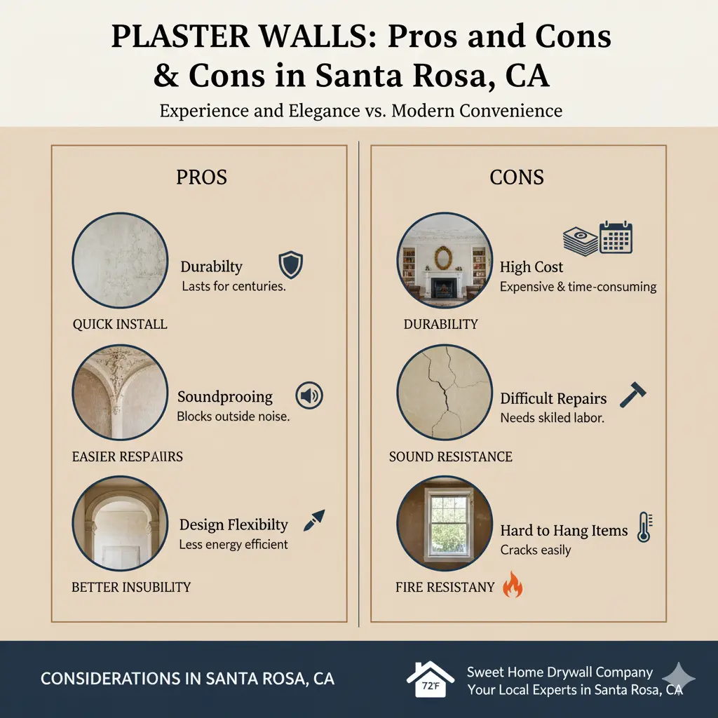Pros and Cons of Plaster Walls Pros and Cons of Plaster Walls