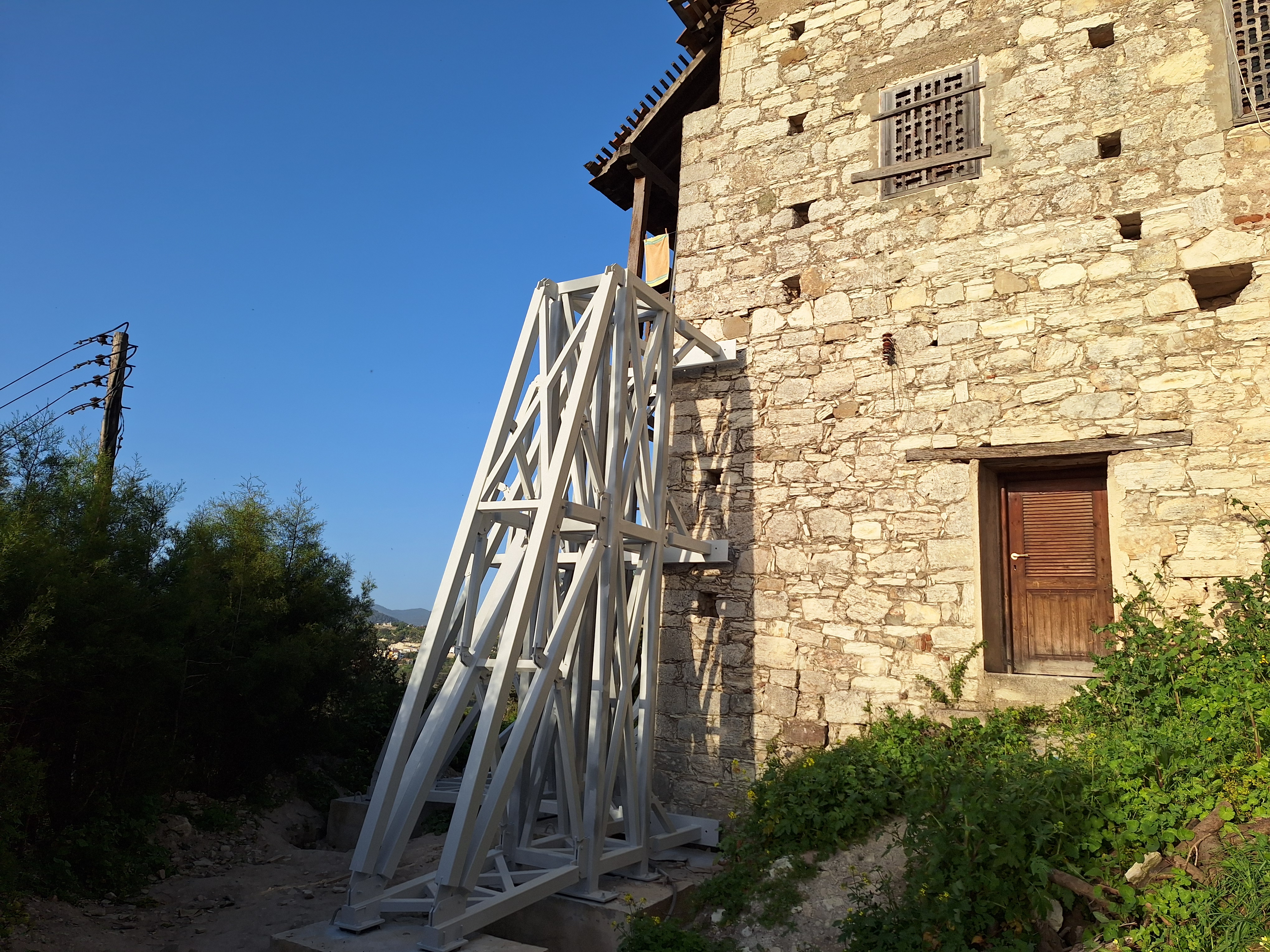 Chrysorogiatissa Monastery structural analysis