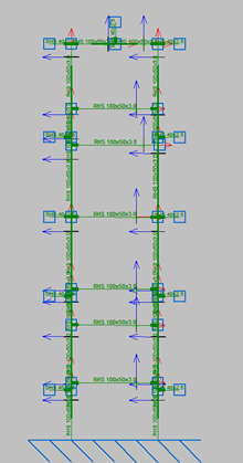 Television station structural framework analysis