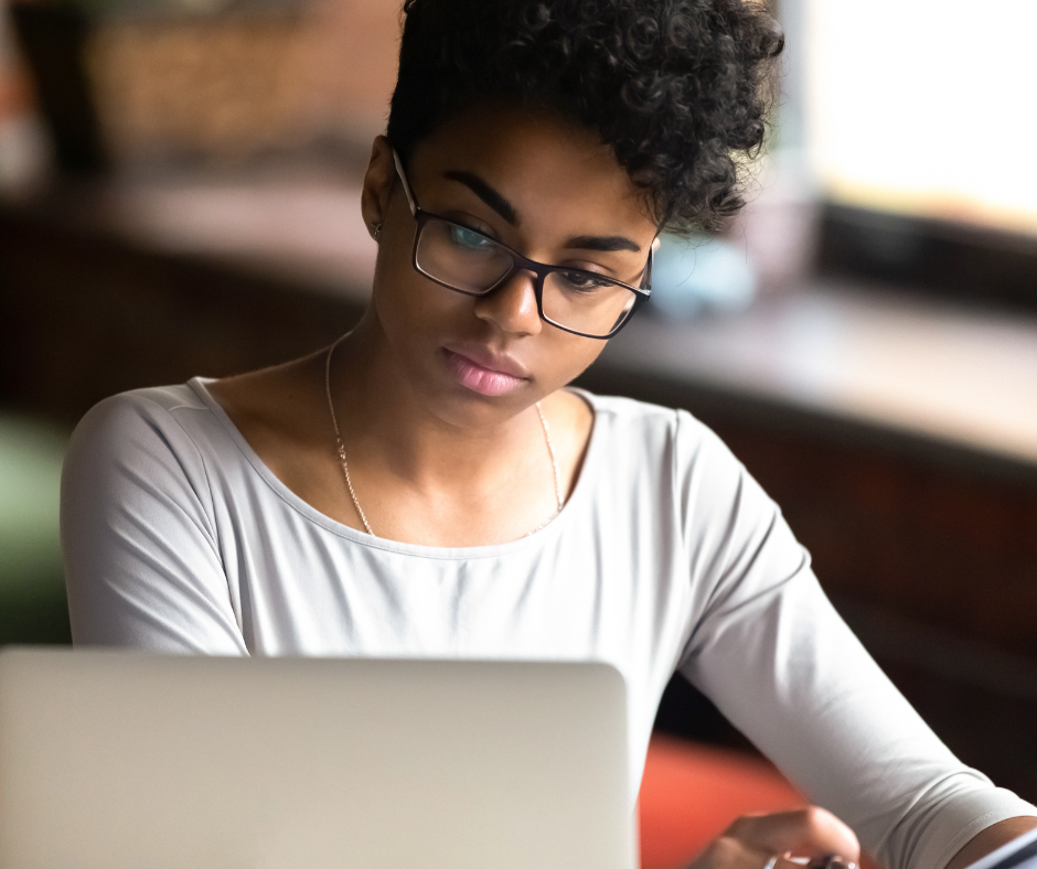 Woman on Laptop