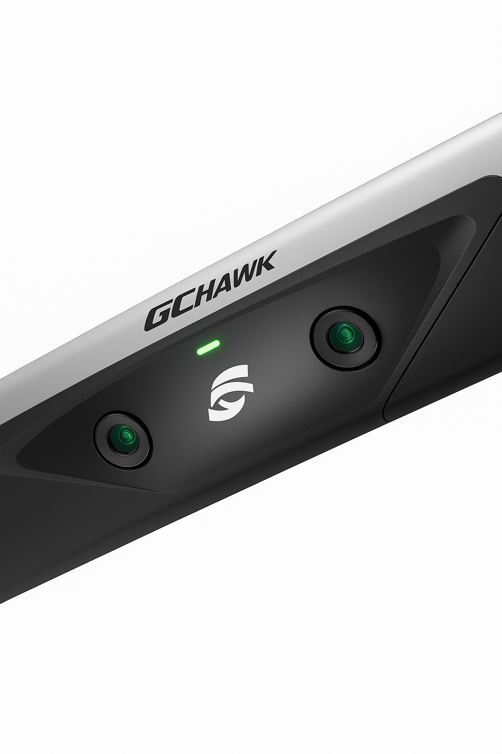 GCHawk Launch Monitor overhead installation in premium golf simulator