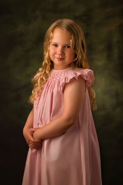 children's portraiture, outfit choice, 5 year portrait