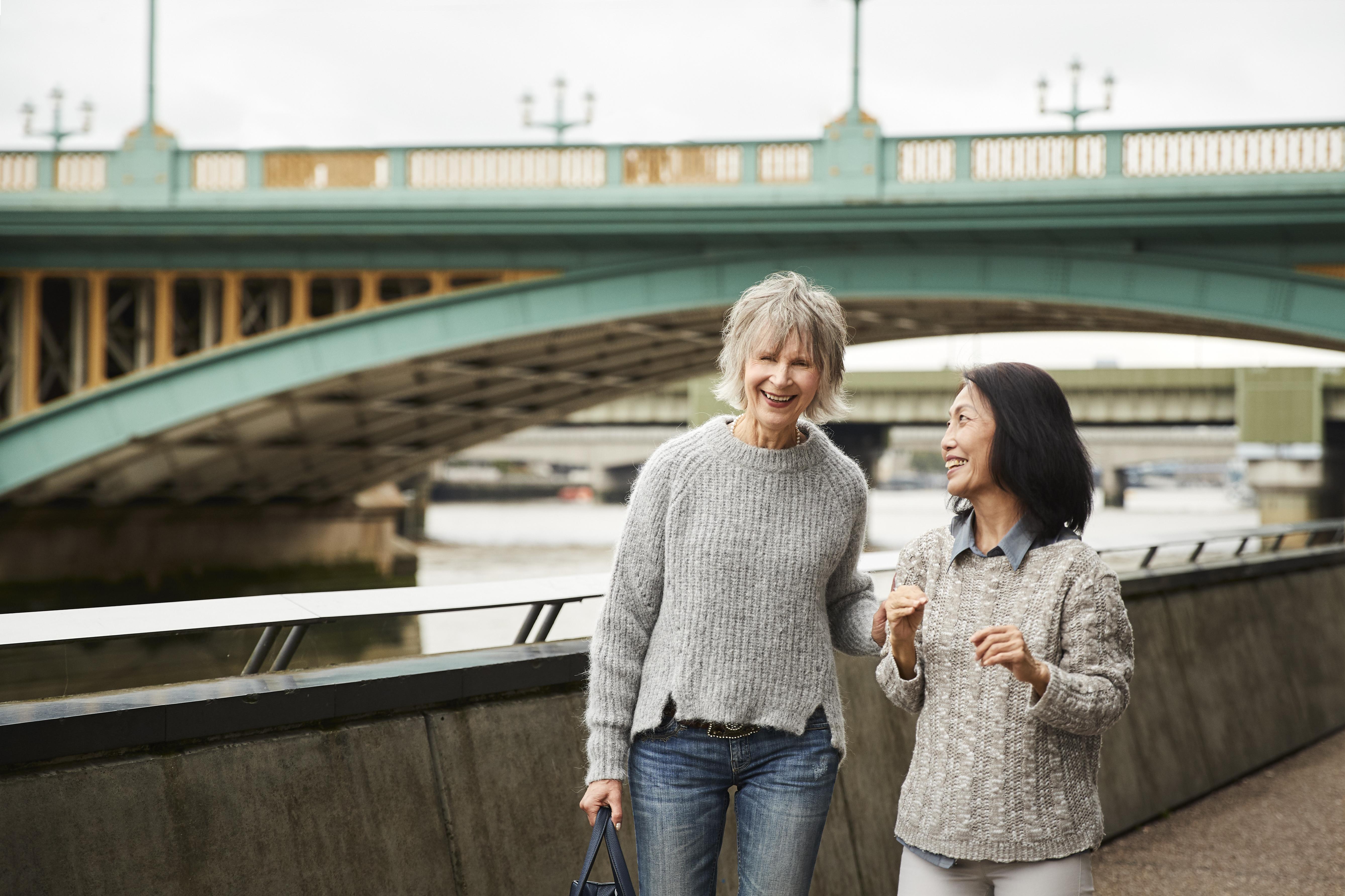 Women traveling solo over 50