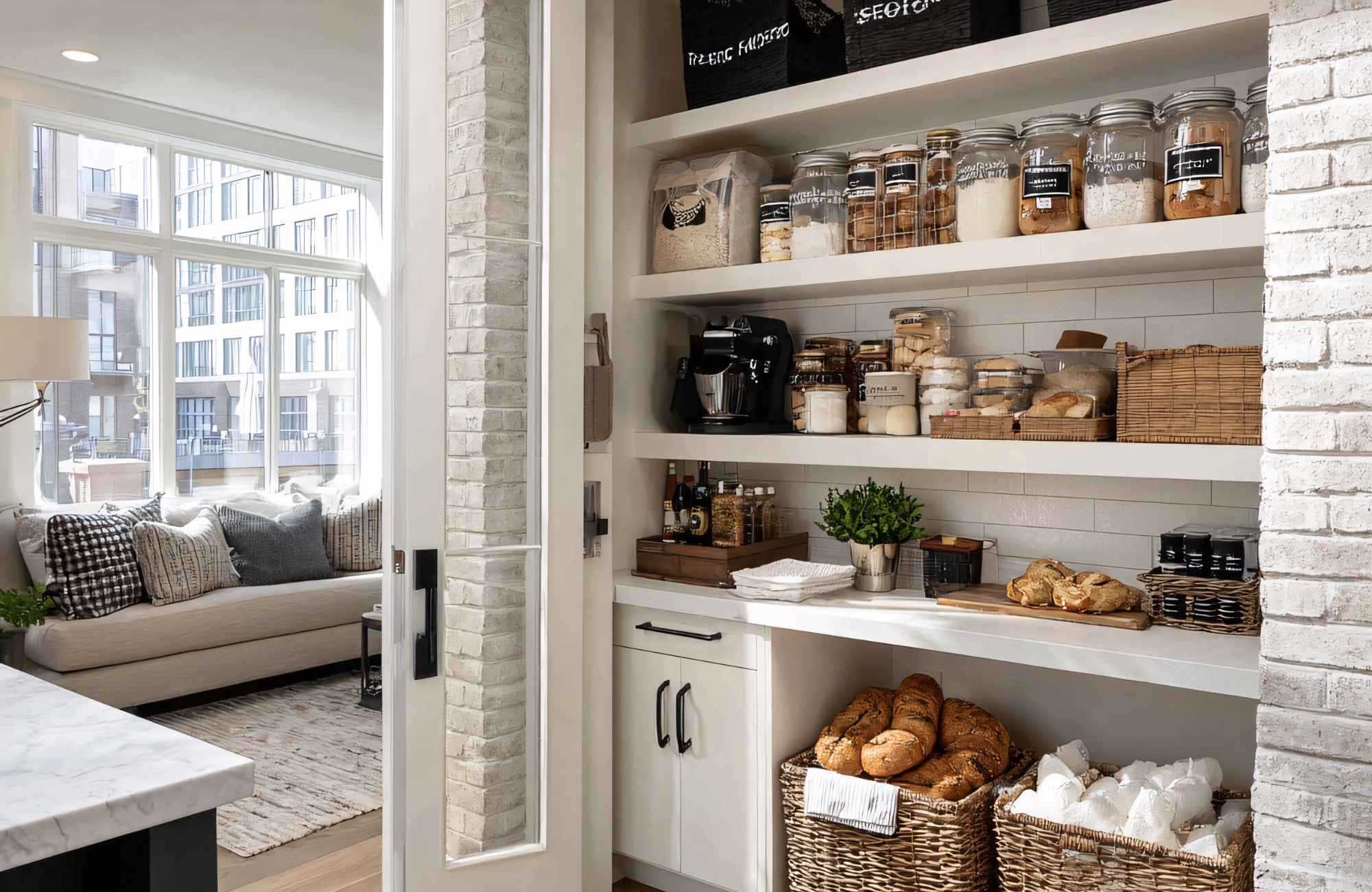 professional-home-organizing-prescott-az-2026-new-year-home-reset-well-organized-pantry-with-countertop-workspace-labeled-containers-elevated professional-home-organizing-prescott-az-2026-new-year-home-reset-well-organized-pantry-with-countertop-workspace-labeled-containers-elevated