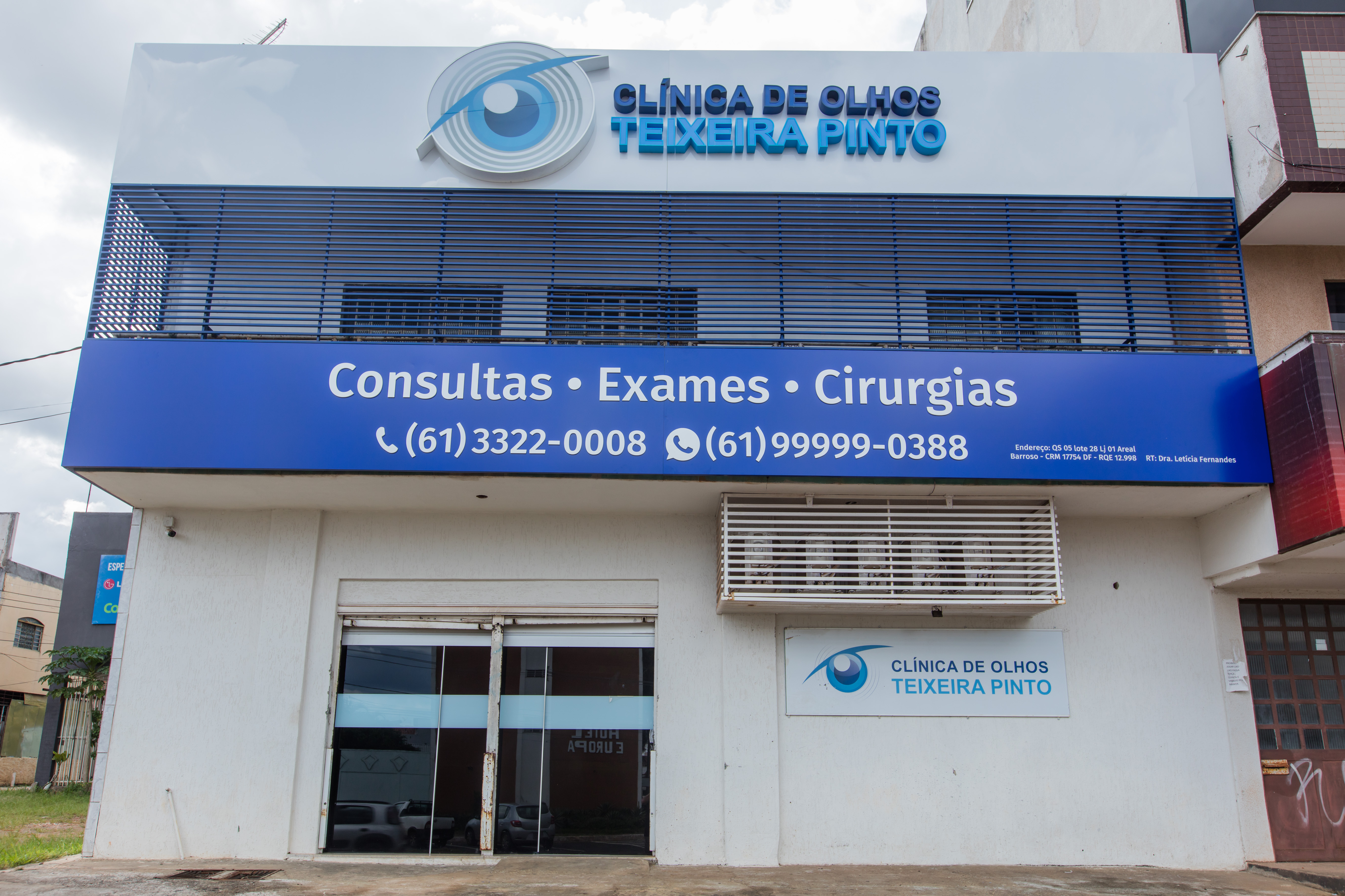 Fachada da Clínica