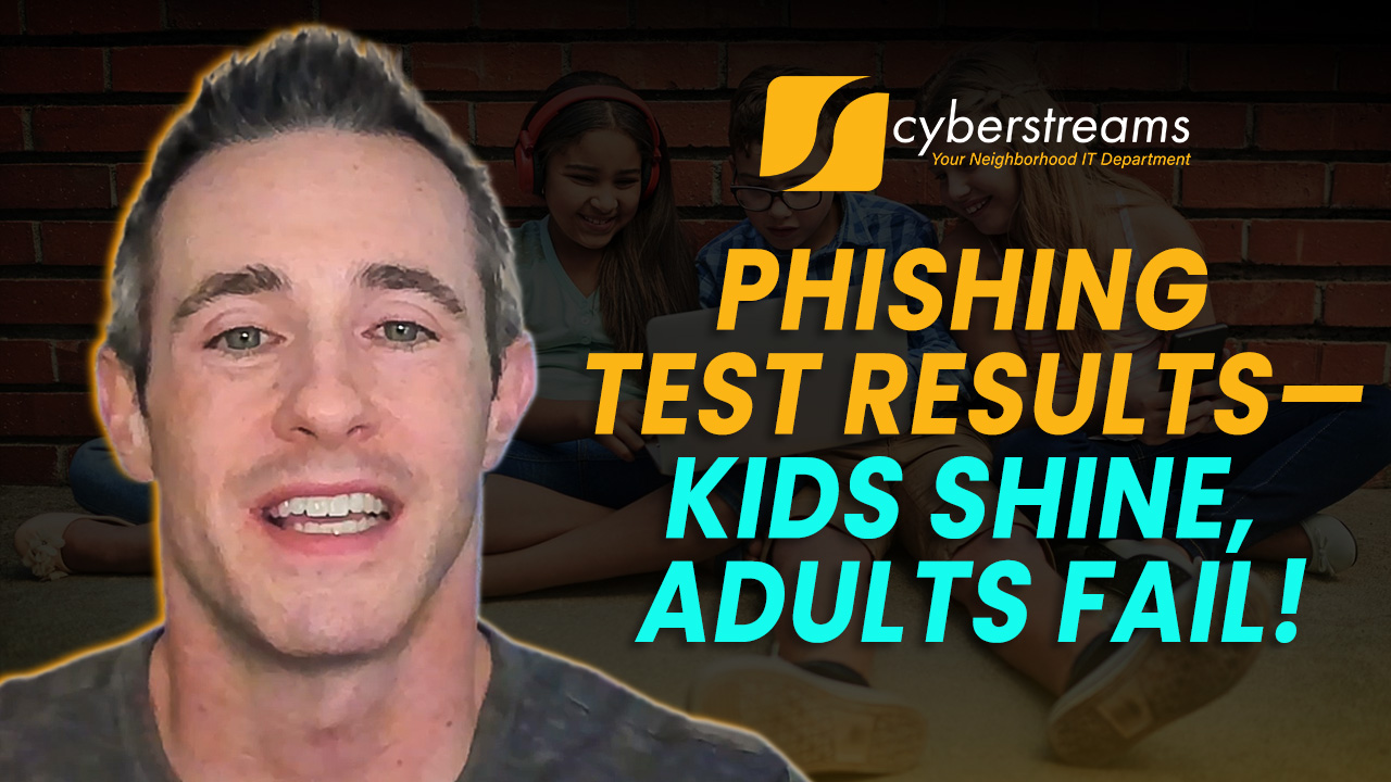 Phishing Test Results—Kids Shine, Adults Fail!
