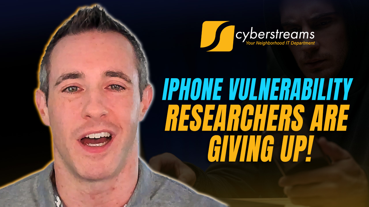  iPhone Vulnerability Researchers Are Giving Up!