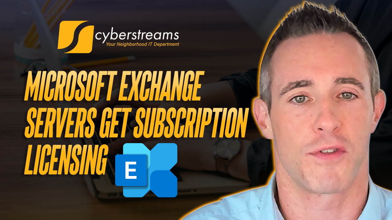 Microsoft Exchange Servers Get Subscription Licensing