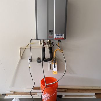 flush tankless water heater