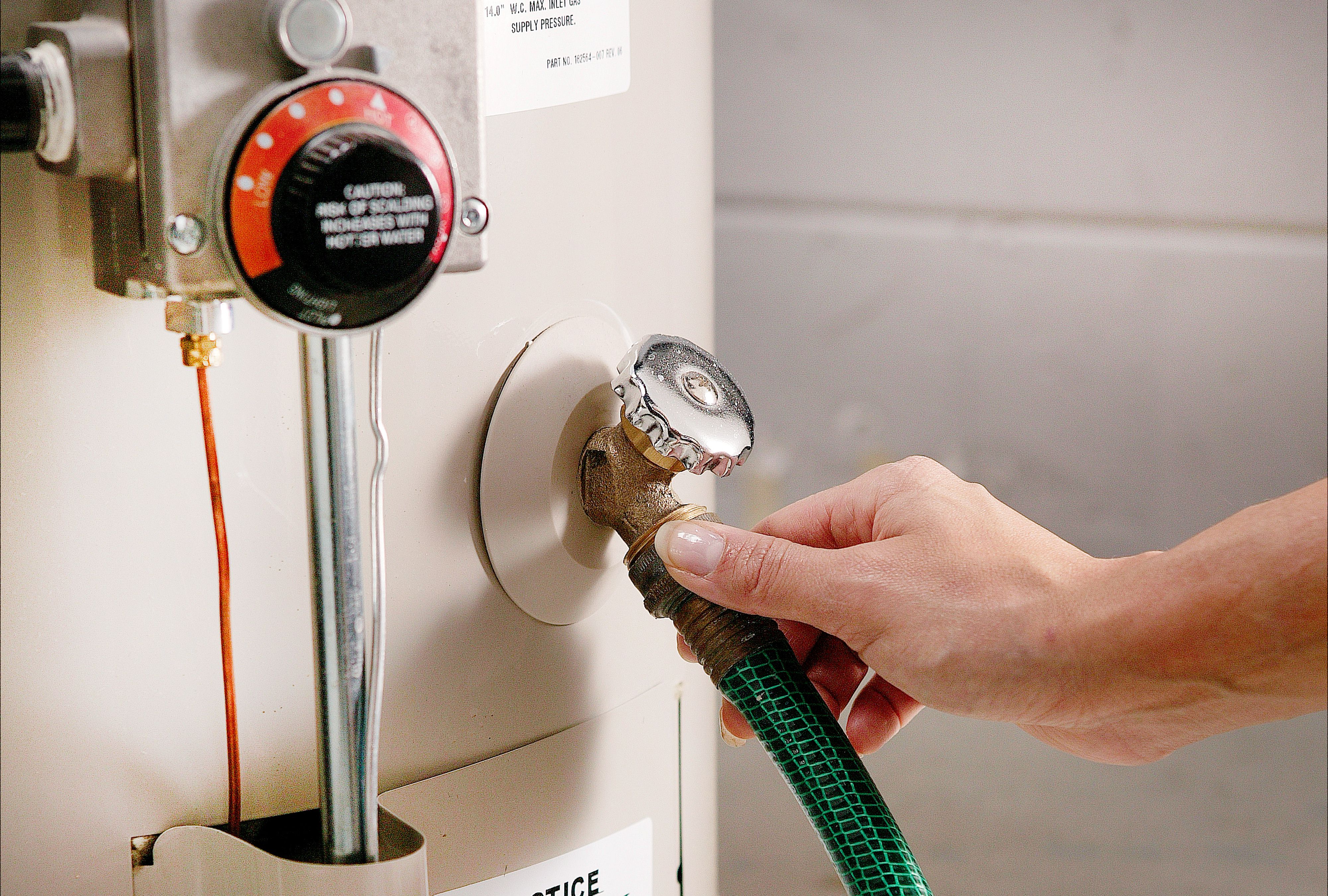 clean water heater