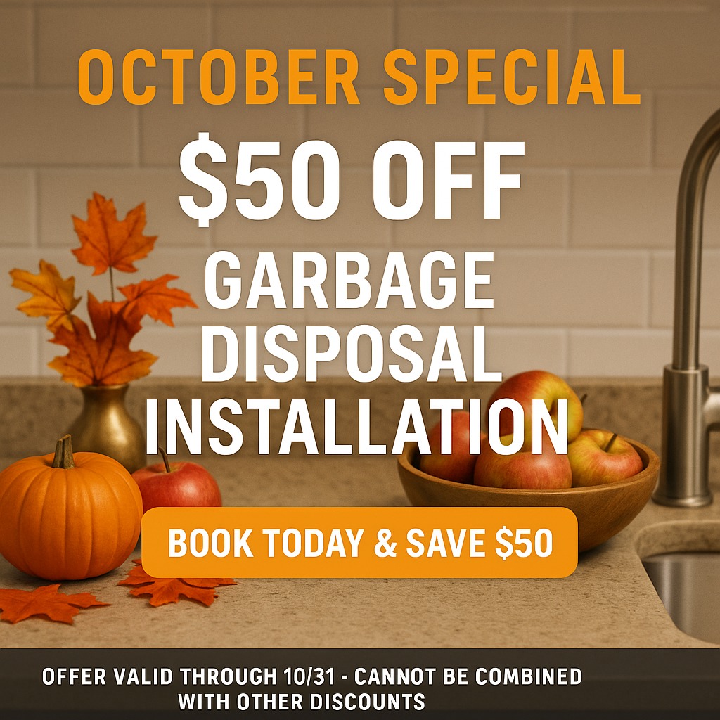 garbage disposal installation