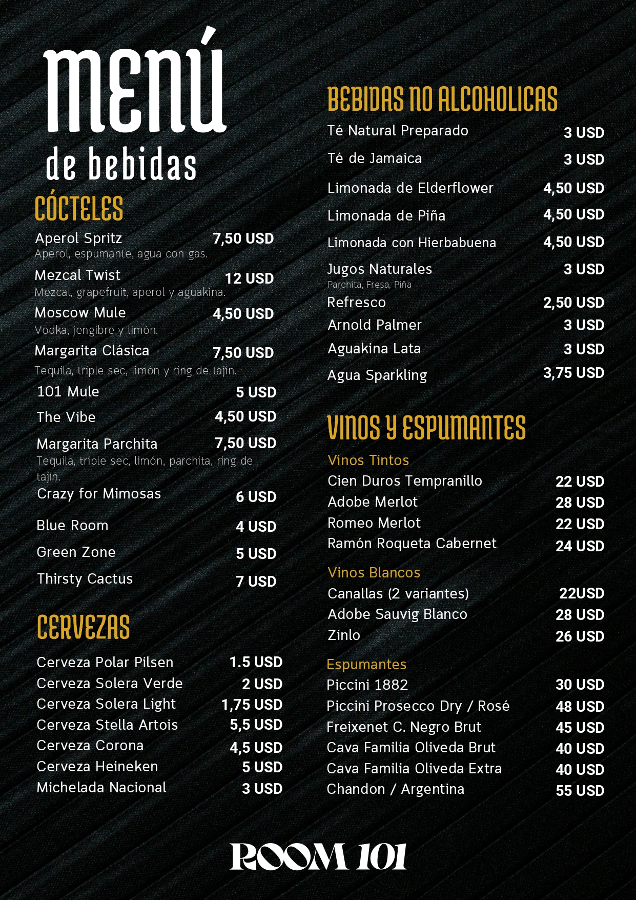 Imagen de menú