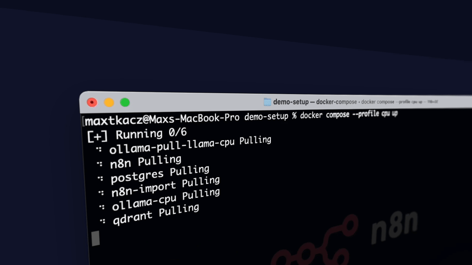 self-hosted ai starter kit from n8n