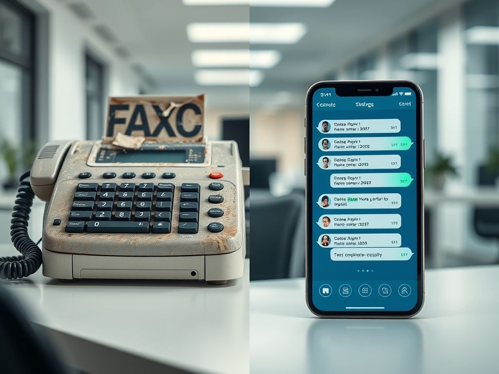 Fax vs Instant Messaging is Like Voicemail vs Voice AI Fax vs Instant Messaging is Like Voicemail vs Voice AI
