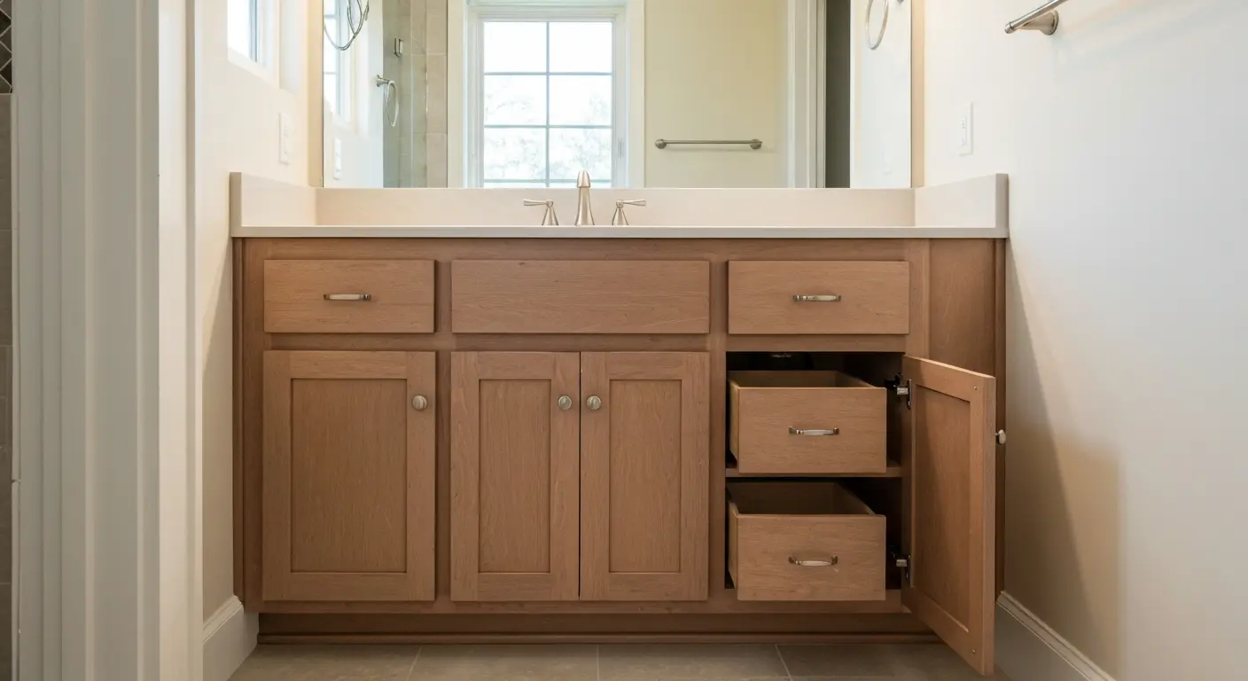 Bathroom vanity cabinet