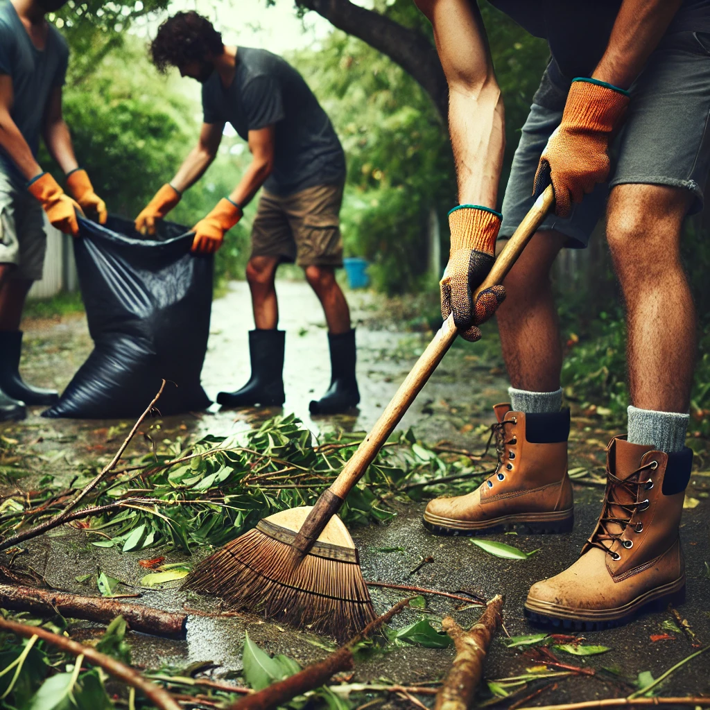 Cleaning Up Safely