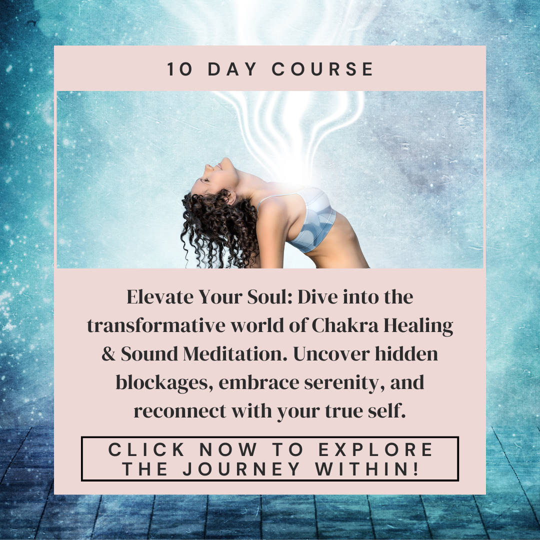 chakra healing course using sound bath