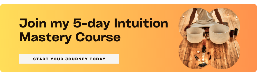 Join my intuition mastery course let's use the power of sound healing to connect you to your higher wisdom 