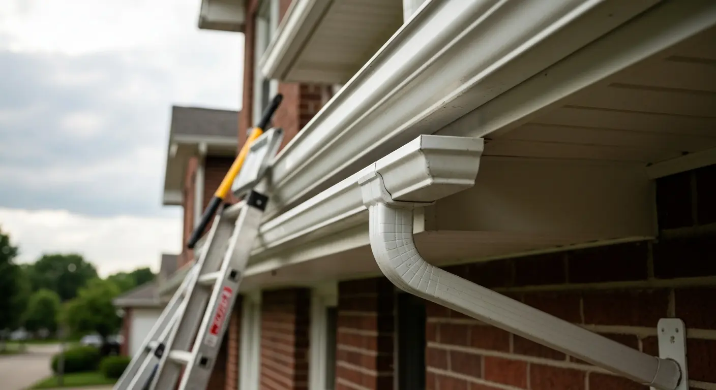 Gutter cleaning service