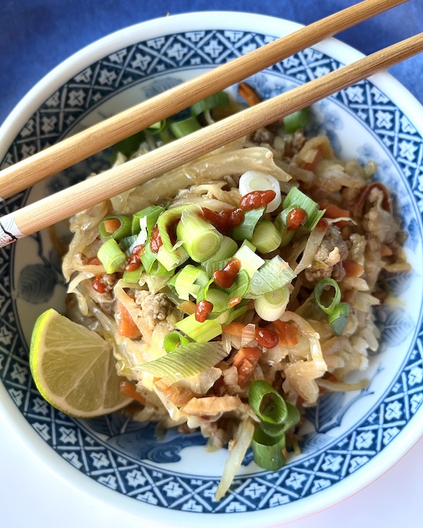 Healthy Senior Recipe: Easy Egg Roll in a Bowl