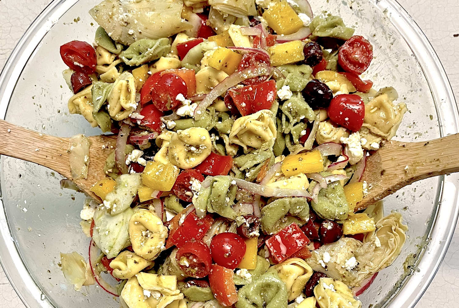 Healthy Senior Recipe: Colorful Veggie Tortellini Salad