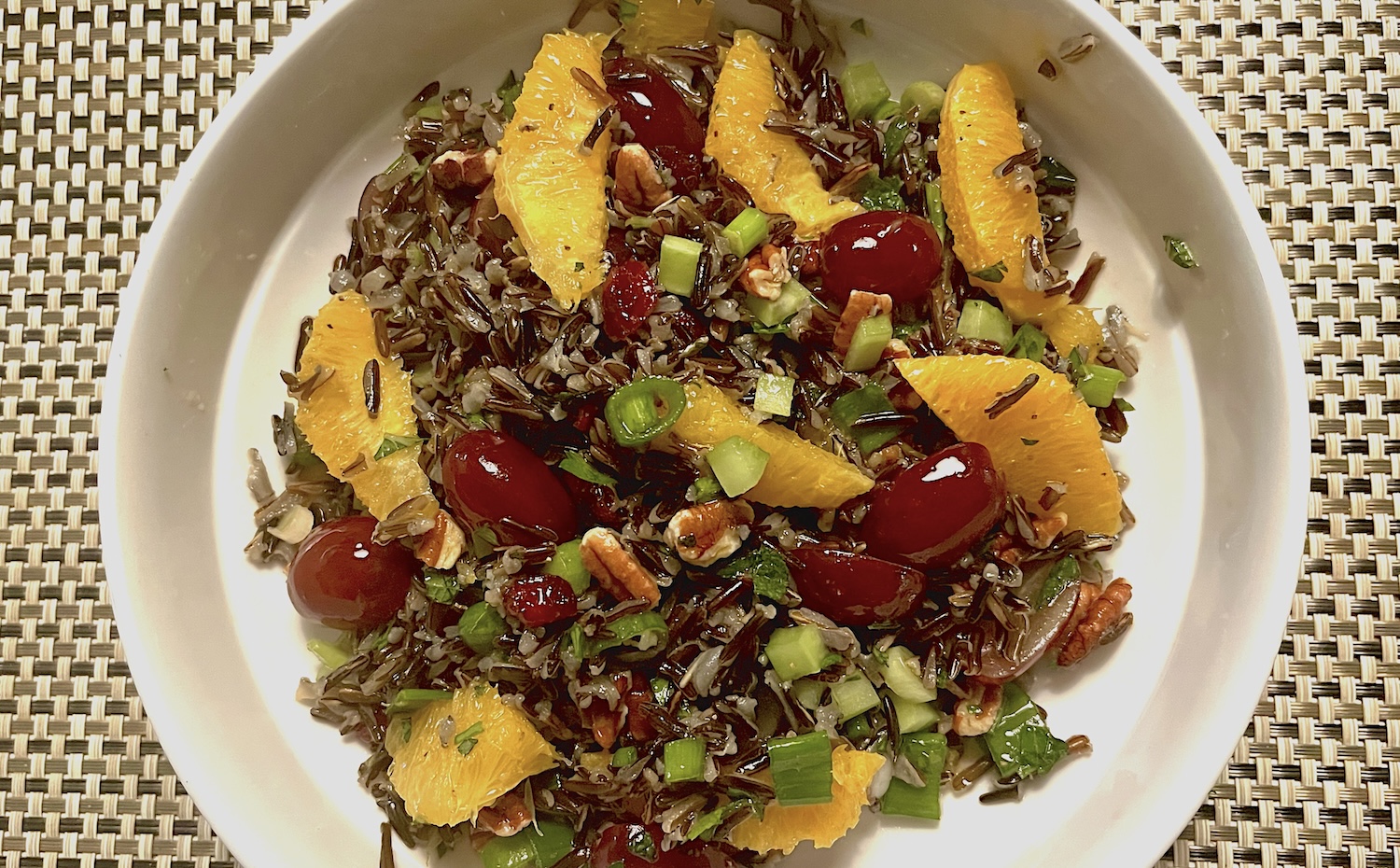Senior-Friendly Wild Rice Harvest Salad