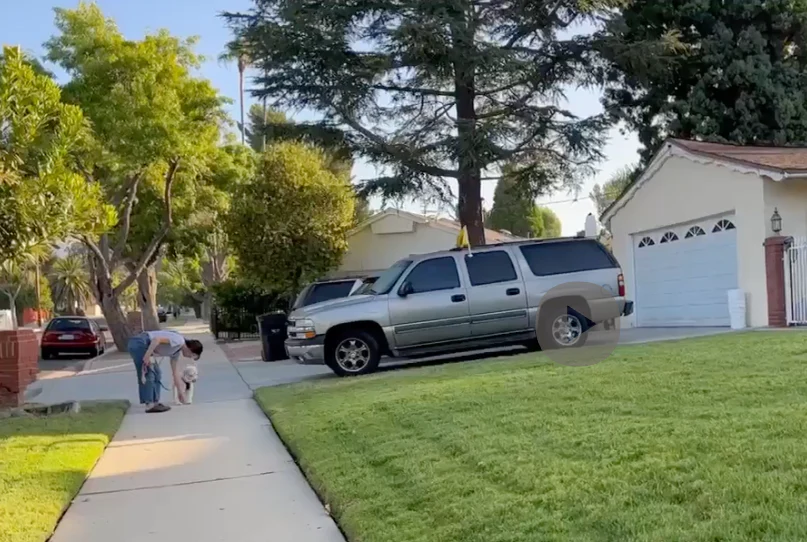 Chinami & Mochi training session