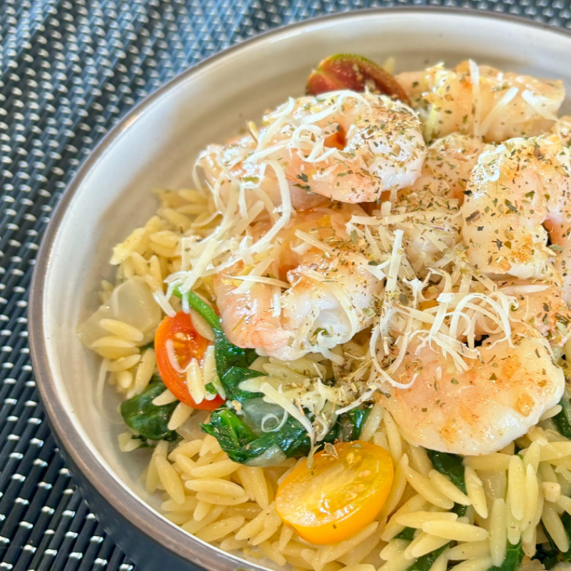 fancy shrimp pasta