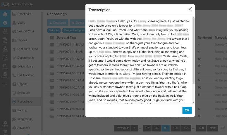 3CX transcription 3CX transcription