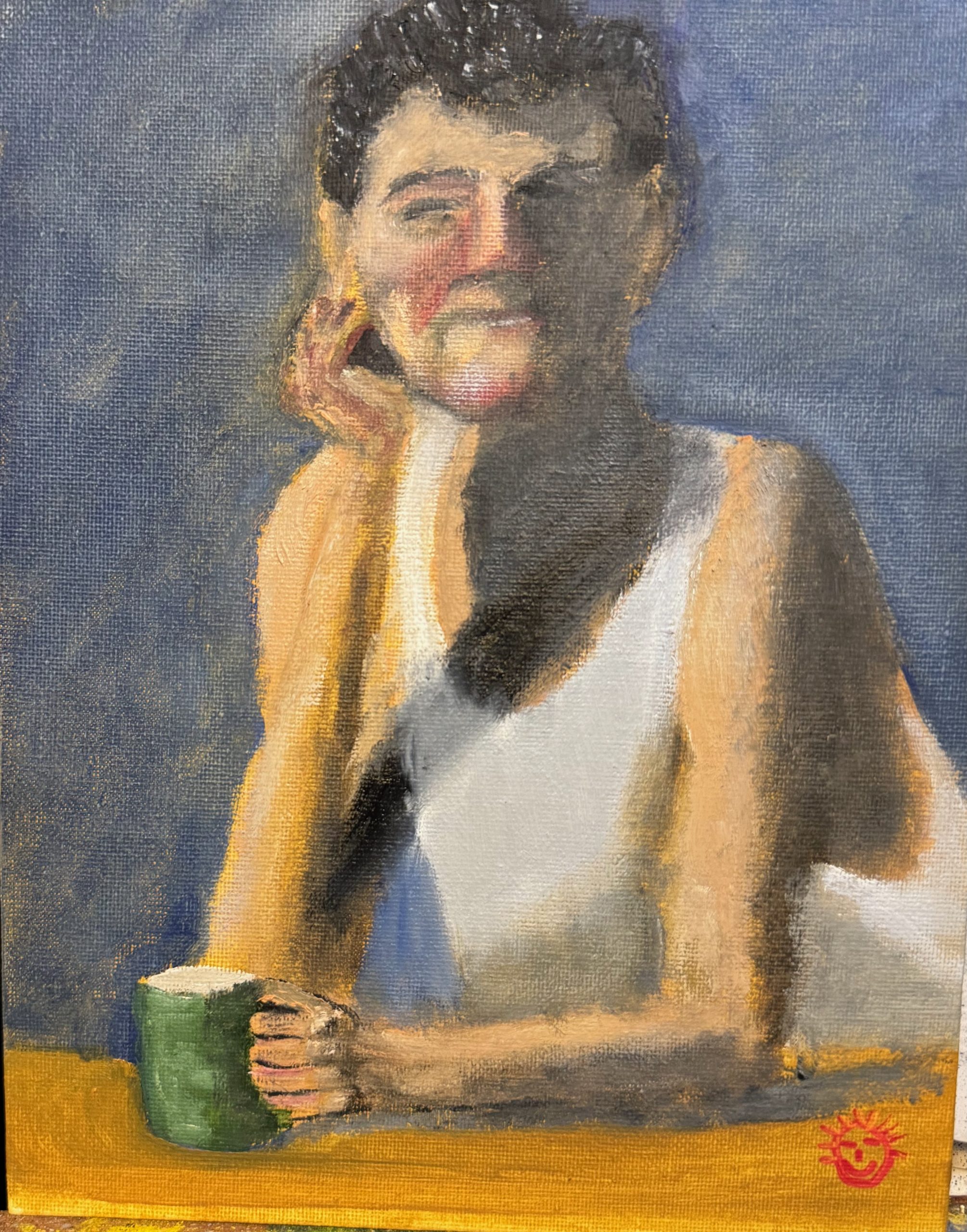 The Morning After, Oil on Canvas 8 x 10 in, $125 The Morning After, Oil on Canvas 8 x 10 in, $125