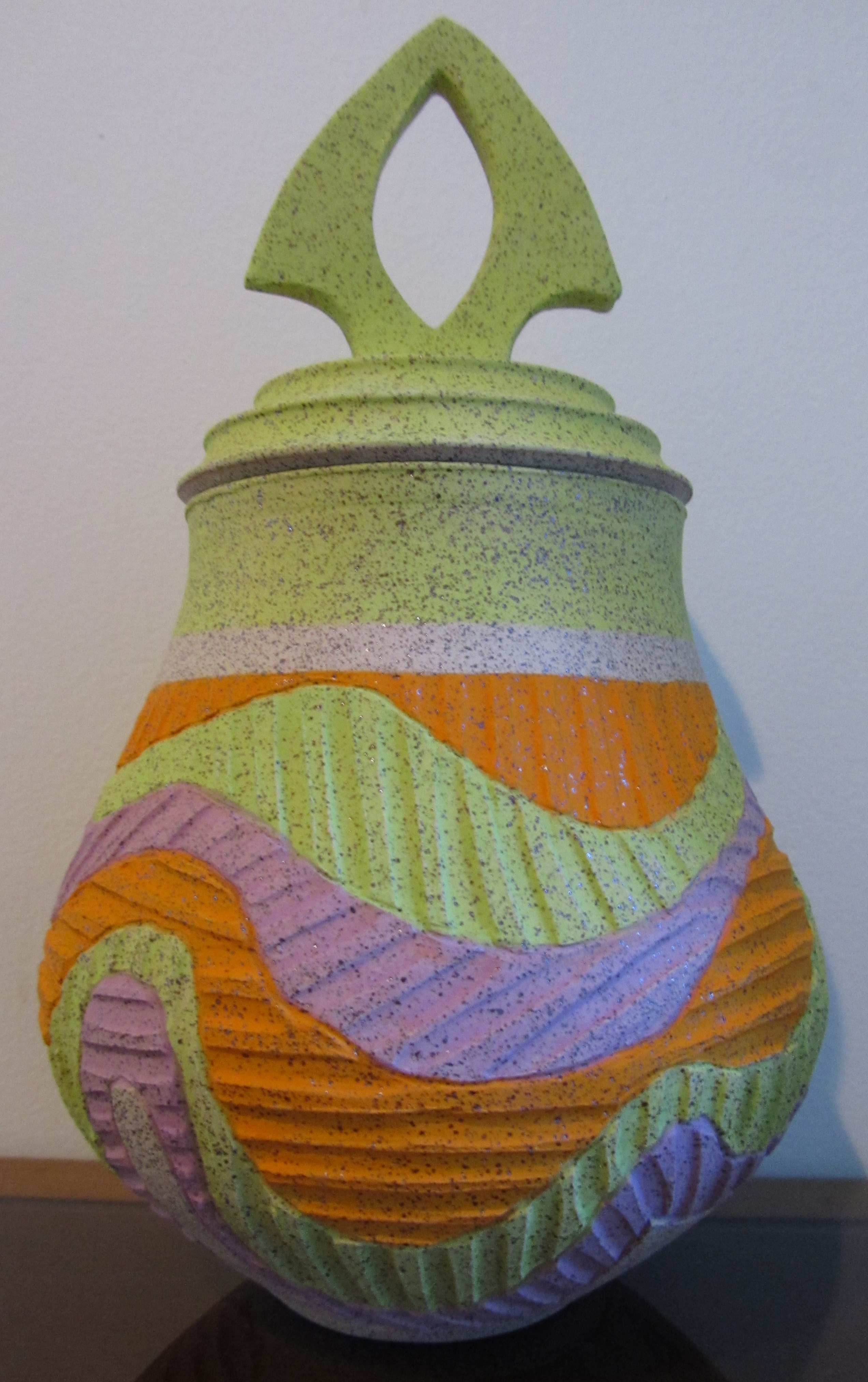 colorful ceramic urn colorful ceramic urn