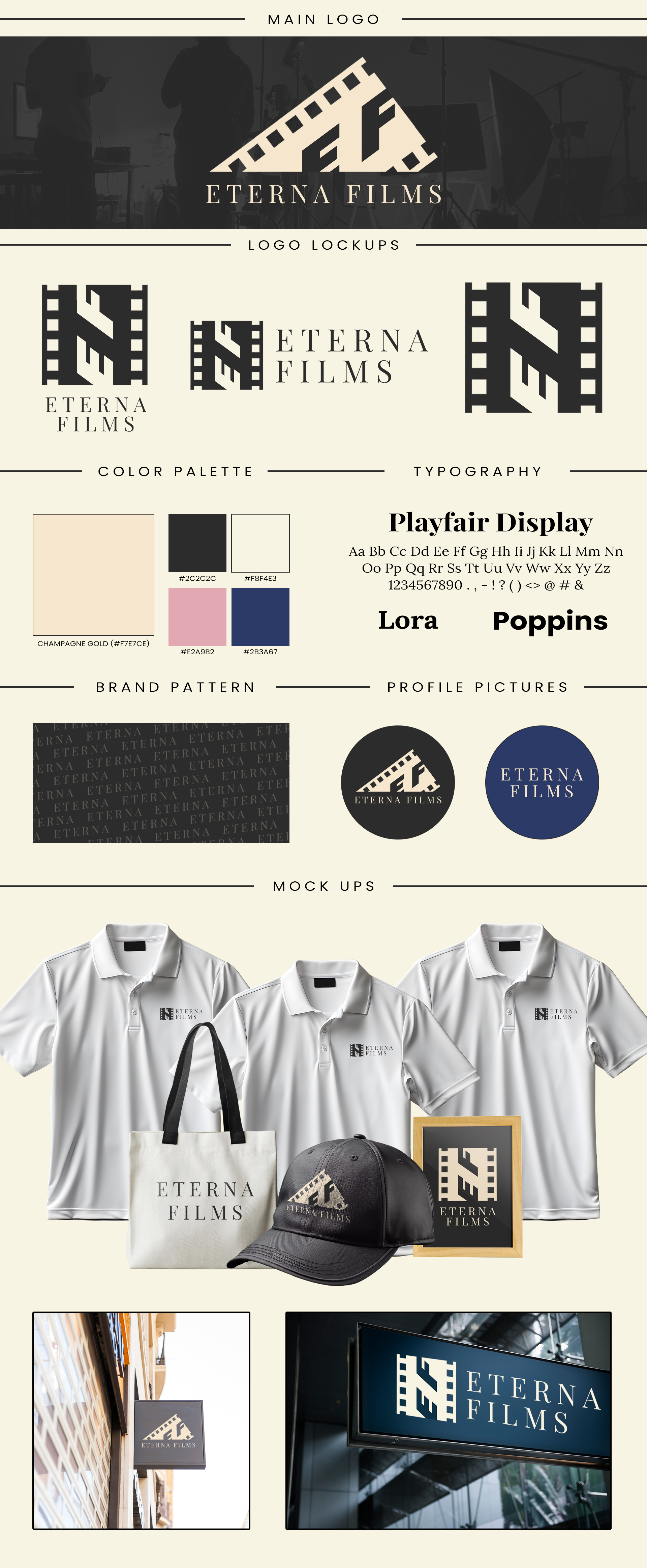 Eterna Films Brand Kit
