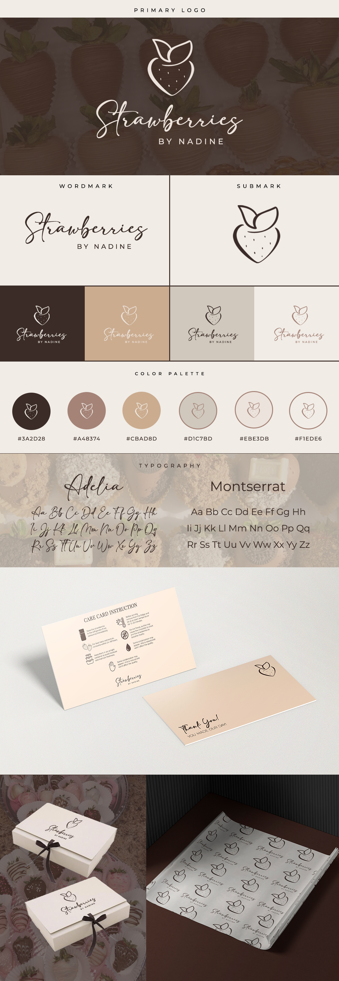 Strawberries by Nadine Brand Kit