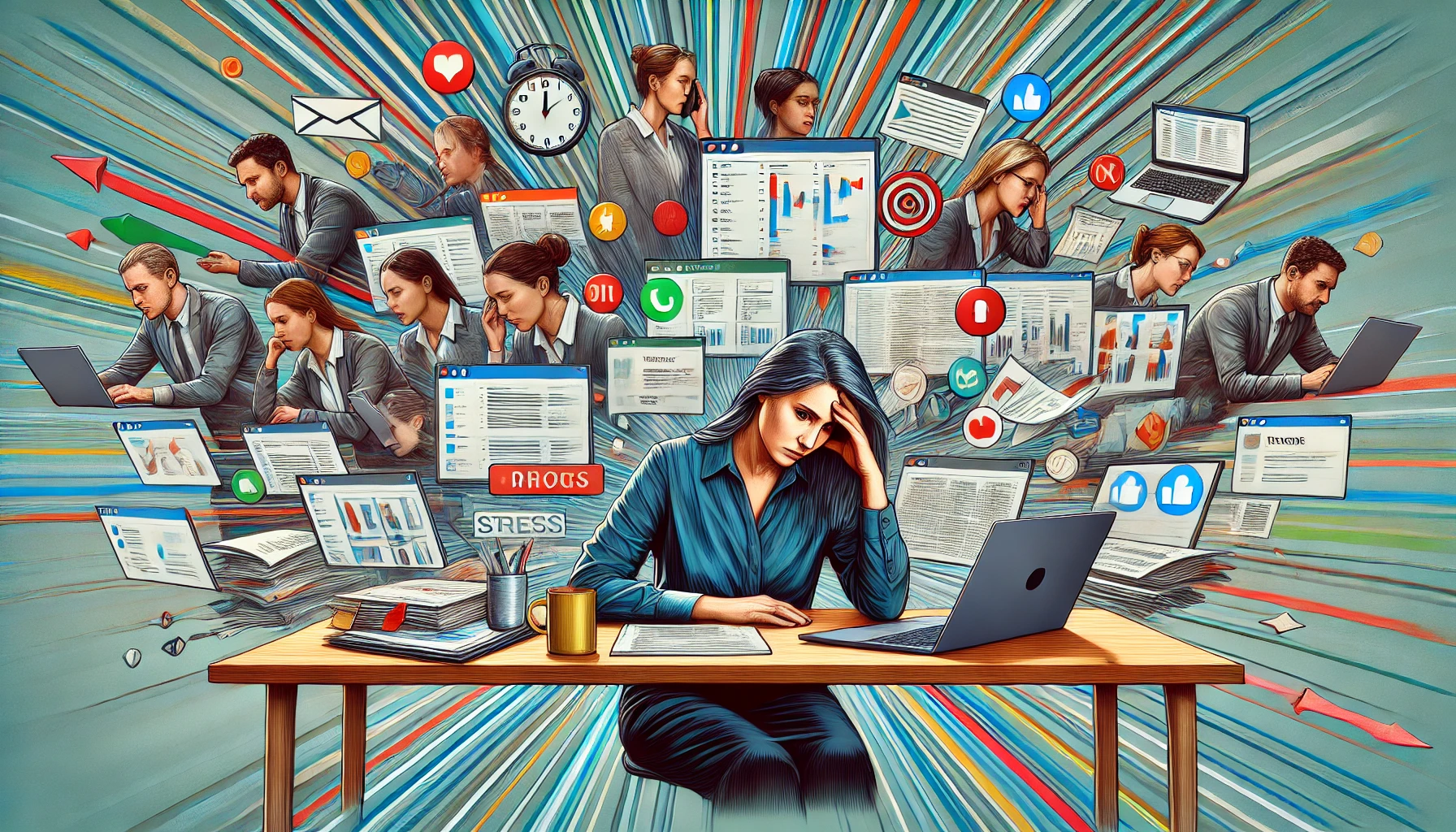 Ripple Effect of Burnout
