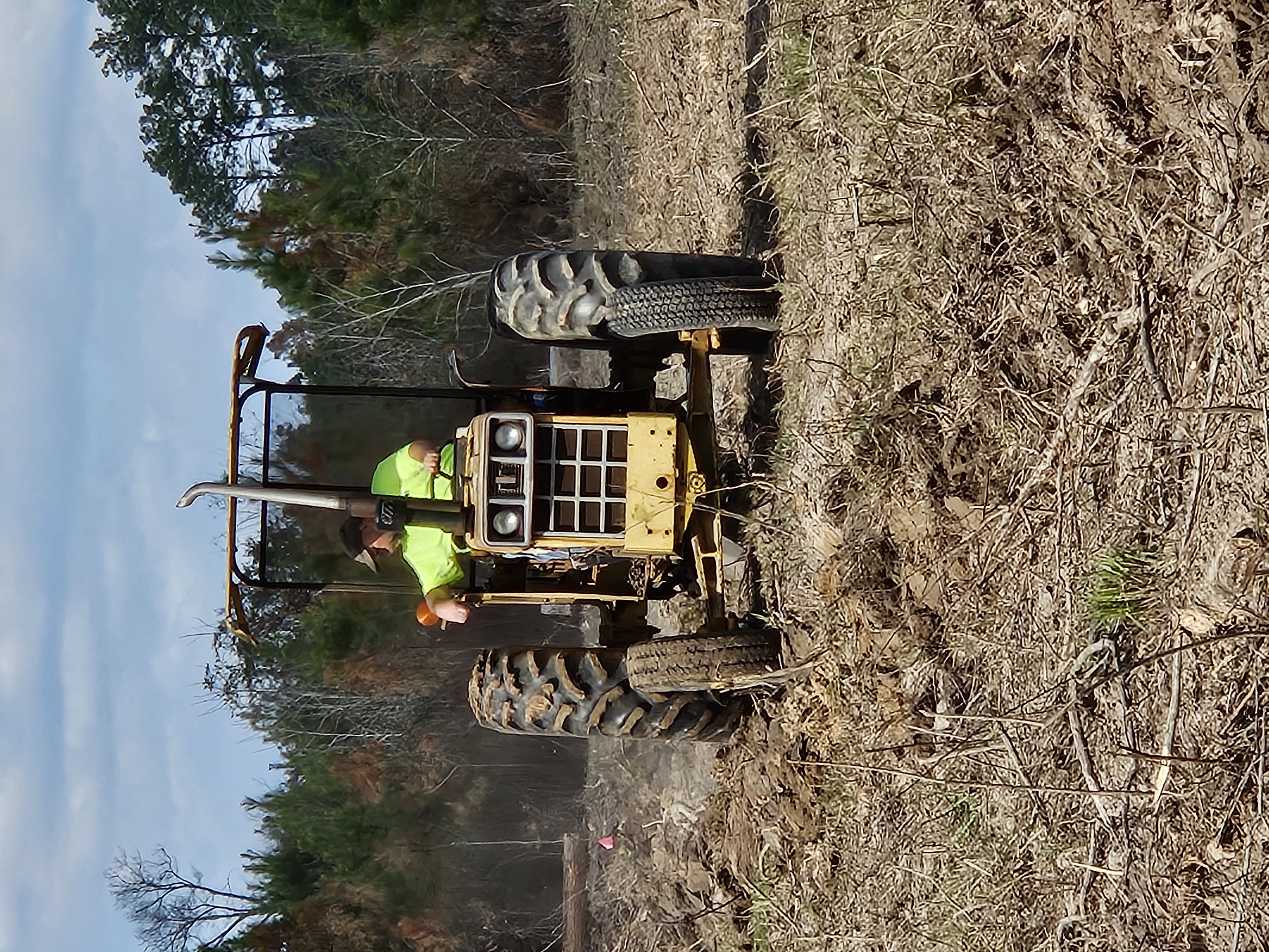 Breaking new ground.