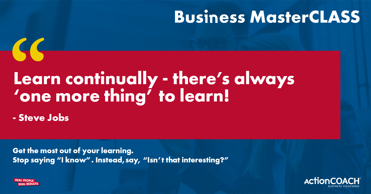 Business MasterCLASS 3 Monthly Payments of $440