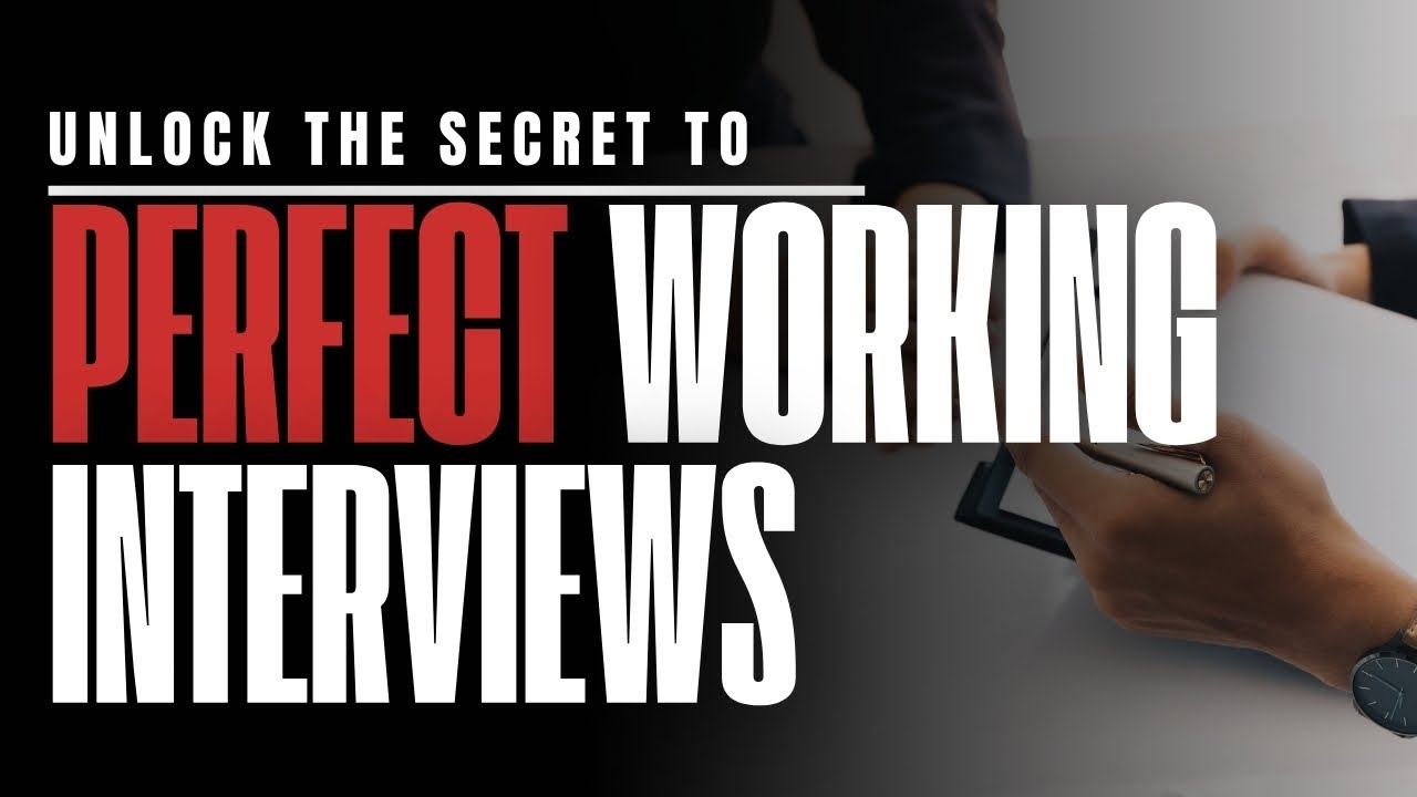 How to Make Your Working Interviews Stand Out—and Avoid the Common Pitfalls