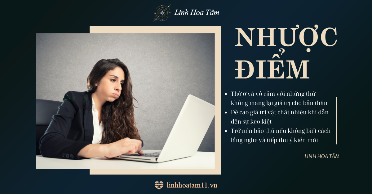 Nhược điểm con số chủ đạo 4