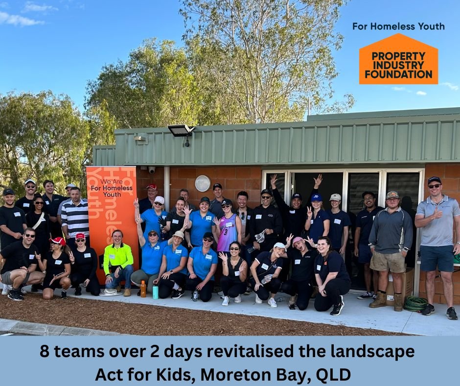 This month Team Bluebird, together with TTM, Urbis and others, volunteered with the Property Industry Foundation to support Brisbane Youth Services.   With a great excuse to get out of the office or away from site for the day, Bluebird’s Paula, Jonathan, Anne, Riye and Rach put their (very impressive) interior decorating and flat-pack skills to the test to support four young people in the community.   A huge shout-out also to a couple of Bluebird’s leading supporters Paul Cavallucci (Infinitec) and Joel Mechielsen (Ground Crew) for their very generous furniture donations.
