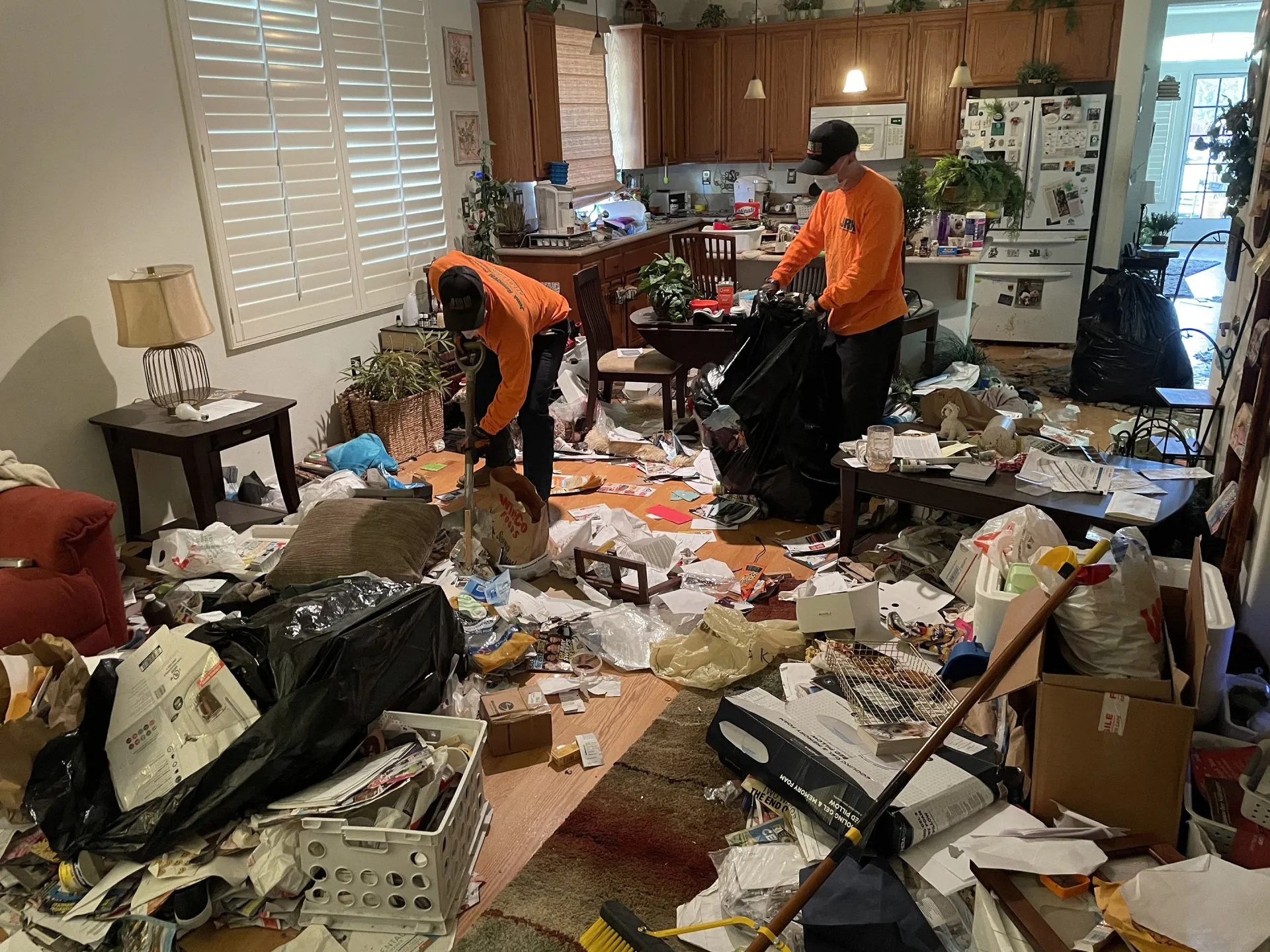 Hauling and cleanup service