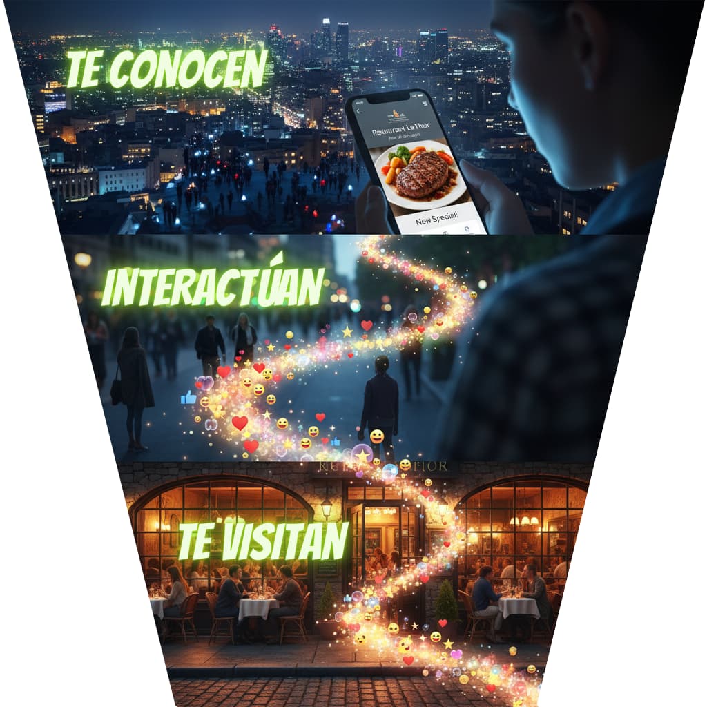 Embudo Marketing Restaurantes