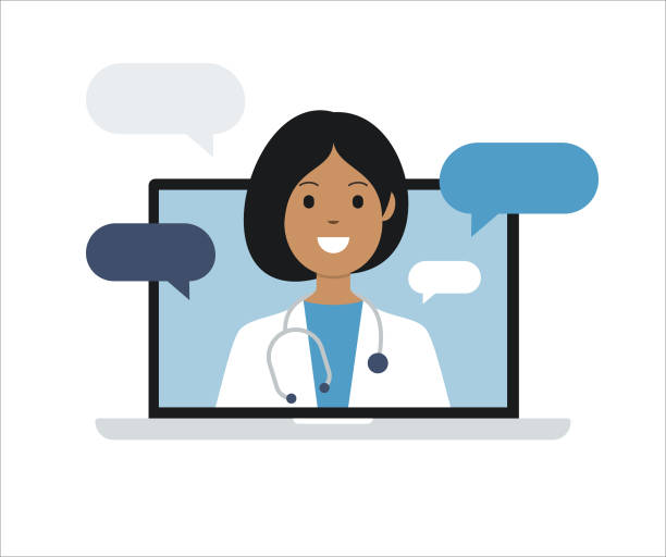 Telemedicine online consultation between a doctor and patient