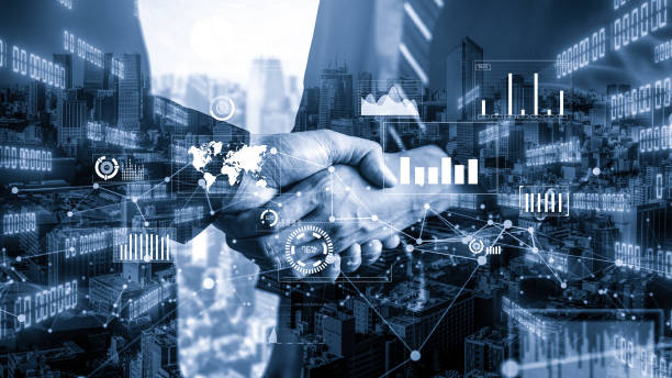 Image of business handshake to represent insurance job opportunities and networking