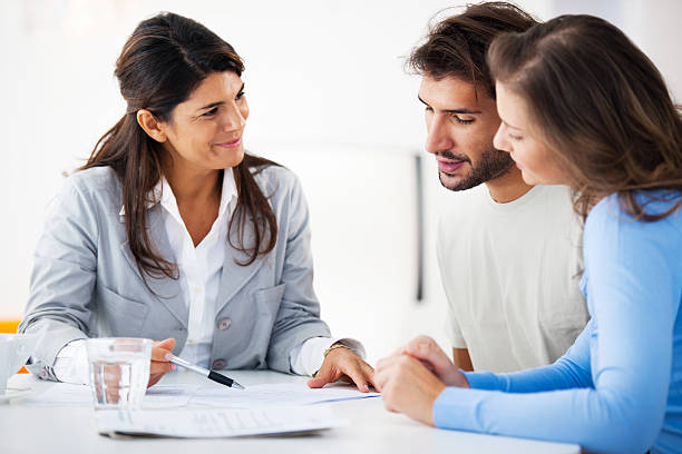 Insurance agents creating genuine customer connections