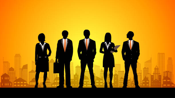 A group of businessmen standing in front of a high-rise building symbolizes the benefits of joining a premier insurance brokerage firm - access to larger carriers and exclusive insurance agency resources.