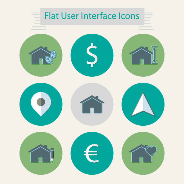 collage of different insurance-related icons, such as a magnifying glass, a house, a car, and a dollar sign