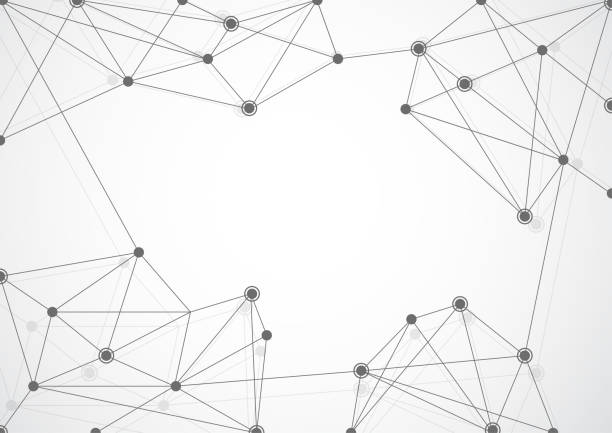 "An illustration of a network of interconnected lines and nodes representing the complexity of navigating the insurance industry and insurance agent jobs."