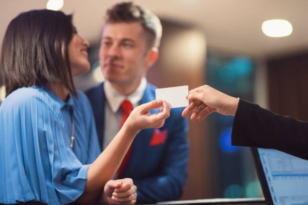 female insurance agent at networking event