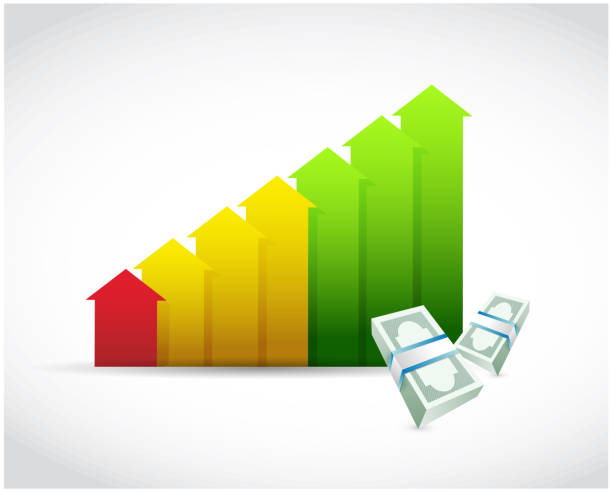  A rising bar graph symbolizing growth in the insurance industry.