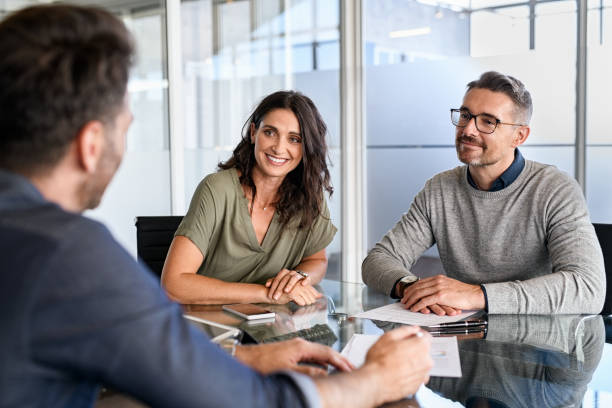 Successful insurance sales agent.